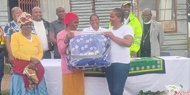 Foundation Extends Helping Hand to Elderly Woman in Ncerha Village