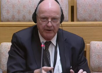 BREAKING NEWS. In a dramatic turn of events at Parliament today, Paul O’Sullivan walked out of a sitting of the Parliamentary Ad-hoc Committee