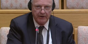 BREAKING NEWS. In a dramatic turn of events at Parliament today, Paul O’Sullivan walked out of a sitting of the Parliamentary Ad-hoc Committee